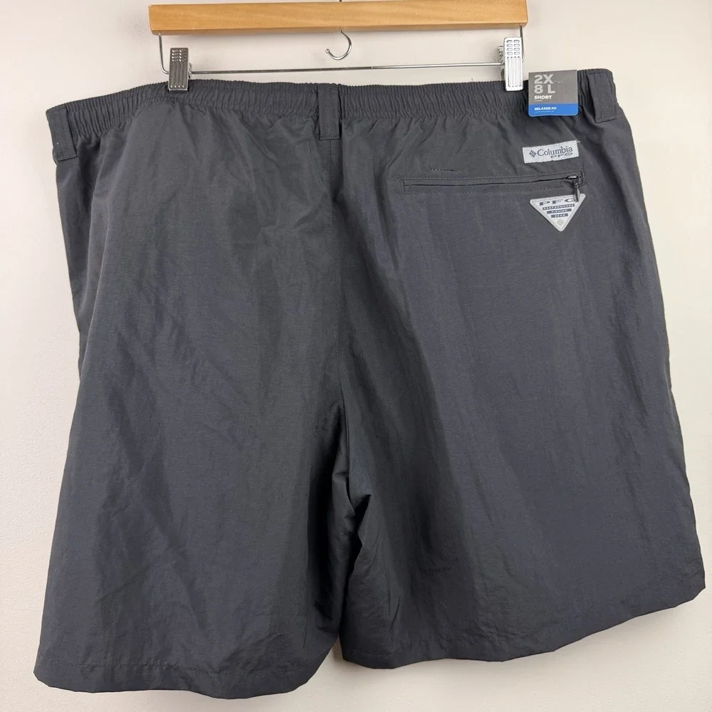Columbia Short Men's 2XL Black PFG Backcast IV Water Omni-Shade 8